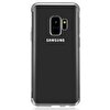 Gpack Samsung Galaxy A6 2018 Kılıf Colored Silikon + Nano Glass Gümüş