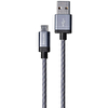 Philips DLC2518N Micro USB Örme 1.2 M Gri Şarj Kablosu