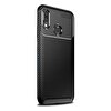 Teleplus Samsung Galaxy A20S  Negro Karbon Silikon Siyah Kılıf