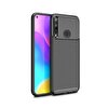 Teleplus Huawei P40 Lite E Kılıf Negro Dizayn Silikon Siyah + Nano Ekran Koruyucu + Kartlıklı Slim Cüzdan