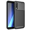 Teleplus Samsung Galaxy A7 2018 Ultra Koruma Negro Silikonlu Siyah Kılıf