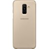 Samsung A6+ 2018 EF-WA605CFEGWW Kapaklı Altın Kılıf