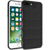 Teleplus iPhone 7 Plus Kamera Korumalı Airbag Shockproof Kasis Silikon Siyah Kılıf