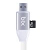 Bix Idata Pro iPhone  Uyumlu Micro SD Kart Okuyuculu Şarj Kablosu