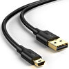 Ugreen Mini USB To USB 50 CM Data Ve Şarj Kablosu