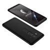 Gpack Huawei Mate 10 Pro Ays 3 Parçalı Full Koruma Siyah Kılıf + Nano Cam Ekran Koruyucu