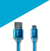 Factor-M FM3A120MM 3A 1.20 M Micro USB Mavi Data Kablosu