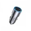 Ugreen 24 W Alüminyum 2 Portlu USB Araç İçi Çakmaklık Şarj Cihazı