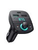 UGREEN  Micro SD TF Kart Okuyuculu Bluetooth 5.0 PD QC 3.0 FM Verici Transmitter Araç Çakmaklık Şarj Cihazı