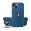Teleplus Apple iPhone 14 Skuba PC Sert Standlı Silikon Mavi Kılıf