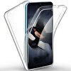 Gpack Samsung Galaxy A70 Ön Arka Şeffaf Silikon Koruma Şeffaf Kılıf