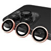 Gpack Apple iPhone 14 Pro Max Metal Tekli CL07 Bronz Kamera Lens Koruyucu