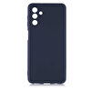 Gpack Samsung Galaxy A04S Renkli Lüks Korumalı Premier Mat Silikon Siyah Kılıf