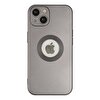 Teleplus Apple iPhone 13 Vamos Kamera Korumalı Slim Silikon Gri Kılıf