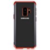 Gpack Samsung Galaxy A6 Plus 2018 Colored Silikon Kılıf + Nano Koruyucu Kırmızı