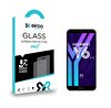 Eiroo Huawei Y6 2018 / Honor 8A Tempered Glass Cam Ekran Koruyucu