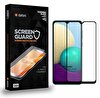 Dafoni Samsung Galaxy A02 Tempered Glass Premium Full Cam Ekran Koruyucu
