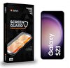 Dafoni Samsung Galaxy S23 Tempered Glass Premium Cam Ekran Koruyucu