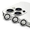 Eiroo iPhone 12 Pro Max Sapphire Silver Kamera Lens Koruyucu