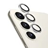 Eiroo Samsung Galaxy S23 Plus Silver Metal Kamera Lens Koruyucu