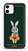 Dafoni Art iPhone 12 Mini 5.4" Lady Rabbit Kılıf