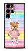 Dafoni Art Samsung Galaxy S22 Ultra 5G Chic Teddy Bear Kılıf