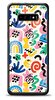 Dafoni Glossy Samsung Galaxy S10 Colorful Pattern Kılıf