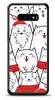 Dafoni Art Samsung Galaxy S10 Plus New Year Cats Kılıf