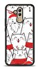 Dafoni Art Huawei Mate 20 Lite New Year Cats Kılıf