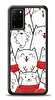 Dafoni Art Samsung Galaxy S20 Plus New Year Cats Kılıf