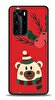 Dafoni Art Huawei P40 Pro Christmas Bear Kılıf