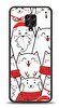 Dafoni Art Xiaomi Redmi Note 9 Pro New Year Cats Kılıf