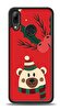 Dafoni Art Huawei P Smart 2019 Christmas Bear Kılıf