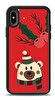 Dafoni Art iPhone XS Christmas Bear Kılıf
