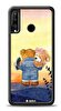 Dafoni Art Huawei P30 Lite Sunset Teddy Bears Kılıf