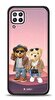 Dafoni Art Huawei P40 Lite Cool Couple Teddy Kılıf