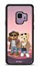 Dafoni Art Samsung Galaxy S9 Cool Couple Teddy Kılıf