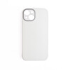 ScHitec Deluxe iPhone 14 Mat Beyaz Kılıf