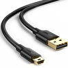Ugreen Mini USB To USB 2 Metre Data ve Şarj Kablosu