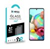 Eiroo Samsung Galaxy A51 Tempered Glass Cam Ekran Koruyucu