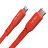 Nautica C50 USB-C To Lightning PD 20 W 2.1 M Kırmızı Hızlı Şarj ve Data Kablosu