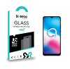 Eiroo Alcatel 3X 2020 Tempered Glass Cam Ekran Koruyucu