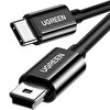 Ugreen USB Type-C To Mini 1 M Siyah USB Data ve Şarj Kablosu
