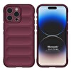 Microsonic iPhone 15 Pro Oslo Prime Bordo Kılıf