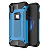Microsonic Apple Iphone Xs (5.8'') Kılıf Rugged Armor Mavi