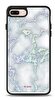 Dafoni Hologram Iphone 7 Plus / 8 Plus Beyaz Mermer Desenli Kılıf