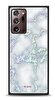 Dafoni Hologram Samsung Galaxy Note 20 Ultra Beyaz Mermer Desenli Kılıf