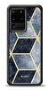 Dafoni Glossy Samsung Galaxy S20 Ultra Simli Mavi Prizma Kılıf