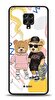 Dafoni Art Xiaomi Redmi Note 9 Pro Fun Couple Teddy Kılıf