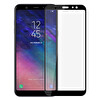 Microsonic Samsung Galaxy A6 2018 Tam Kaplayan Temperli Cam Ekran Koruyucu Kırılmaz Film Siyah